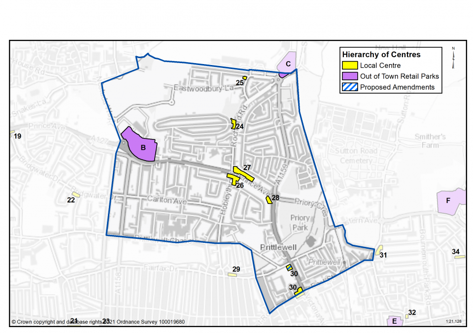Commercial and Retail centres in Prittlewell