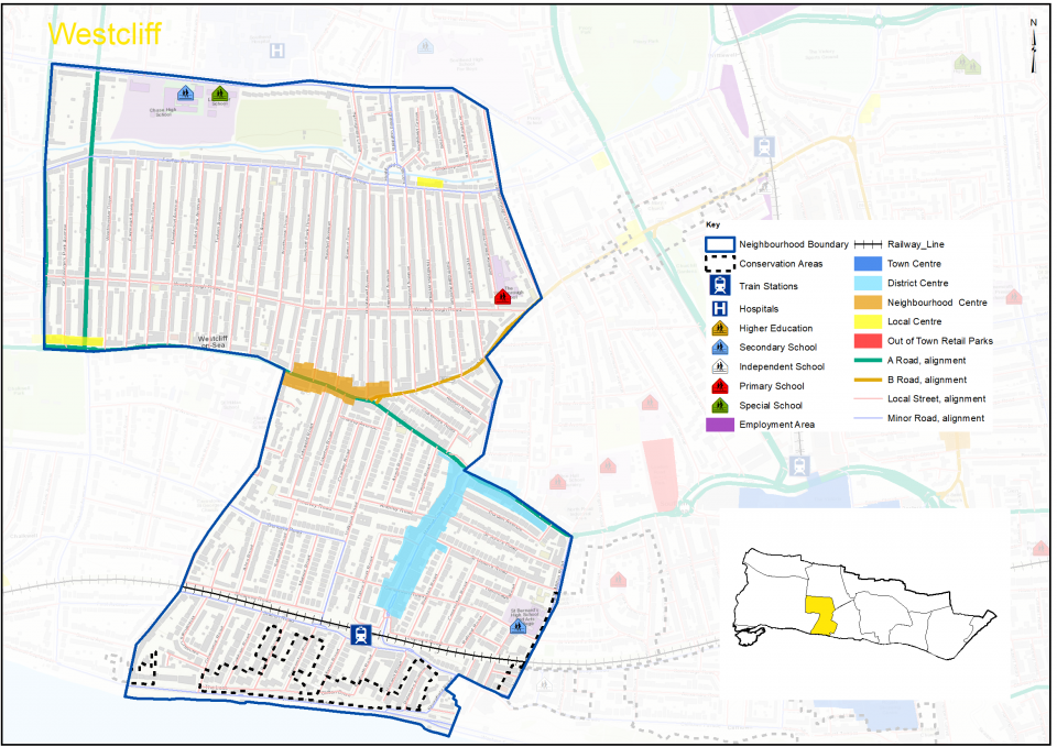 Westclif neighbourhood context